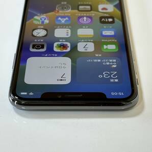 SIMフリー iPhone X スペースグレイ 256GB MQC12J/A バッテリー最大容量100％ アクティベーションロック解除済の画像8