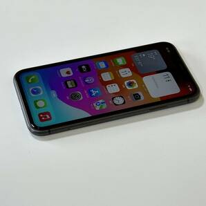 SIMフリー iPhone 11 ブラック 64GB NWLT2J/A バッテリー最大容量100％ アクティベーションロック解除済の画像6