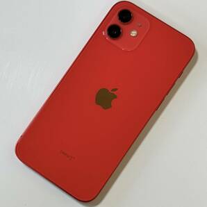 SIMフリー iPhone 12 (PRODUCT)RED Special Edition 128GB MGHW3J/A バッテリー最大容量83％ アクティベーションロック解除済の画像9