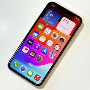 (極美品) SIMフリー iPhone Xs ゴールド 64GB MTAY2J/A バッテリー最大容量89％ アクティベーションロック解除済の画像2