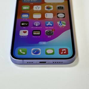 SIMフリー iPhone 12 パープル 64GB MJNH3J/A バッテリー最大容量87％ アクティベーションロック解除済の画像7