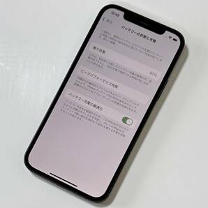 SIMフリー iPhone 12 ブラック 64GB MGHN3J/A バッテリー最大容量97％ アクティベーションロック解除済の画像4