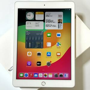 ( beautiful goods ) Apple iPad ( no. 6 generation ) silver 32GB MR7G2J/A Wi-Fi model iOS17.4.1 Acty beige .n lock released 