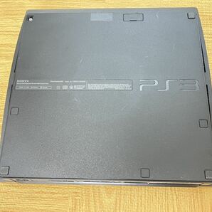 SONY ソニー PS3 CECH-2000A チャコールブラック アダプターとコントローラー 付き★通電OK★の画像3