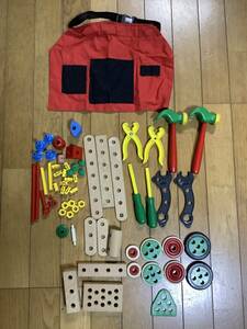 BRIO ブリオ　大工さんセット　おもちゃの工具セット　ねじ遊び　木製玩具　知育玩具