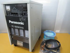 【中古整備品・美品】Panasonic製　YC-300WX4インバータ制御式交直TIG溶接機　新品付属空冷仕様フルセット