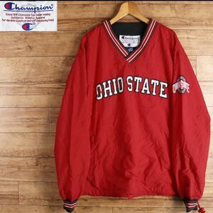 Champion　チャンピオン　Ohio State Buckeyes　ナイロンジャケット　プルオーバー