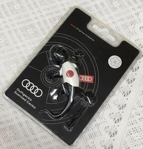 未開封♪未使用♪Audi【アウディ】芳香剤★エアーフレッシュナー★ゲッコー★ヤモリ★ブラック★イタリア製　片