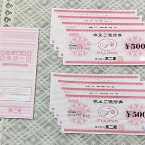 不二家★株主優待★4,000円分★500円券×８枚★有効期限 2025年３月31日まで★FUJIYA 守の画像1