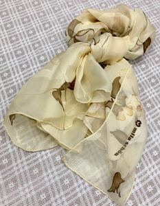 ミラショーン/milaschon　スカーフ　シルク　絹◆送料185円　多