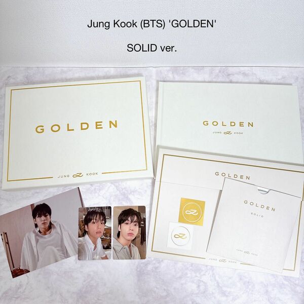 Jung Kook (BTS) 'GOLDEN' SOLID ver.