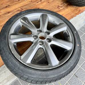 ★売切り トヨタ クラウン アスリート GRS180 GRS181 GRS182 GRS183 GRS184 純正 アルミ ホイール 225/45R18 1本 18×8JJ +50 114.3 5穴の画像2