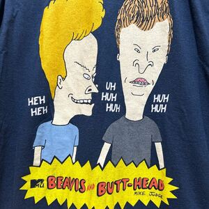 MTV 半袖Tシャツ BEAVIS AND BUTT-HEAD MIKE JUDGE ロックT バンドT カートコバーン ビンテージ 古着