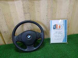 BMW　ステアリングハンドル　ホイール　エアバッグ無し　116i　DBA-1A16　1A16　F21　3シリーズ/F30、F31　2013　#hyj　NSP173412