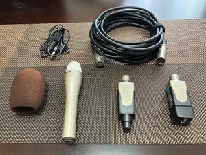 SHURE SM63 & digital wireless system XV-U3 secondhand goods 