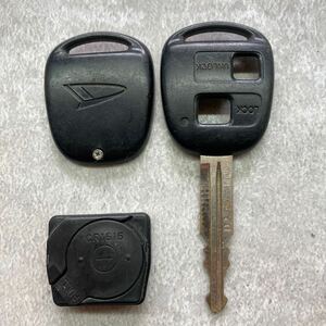 Daihatsu подлинный ключ без ключа черный базовый черный 2 кнопка 2b