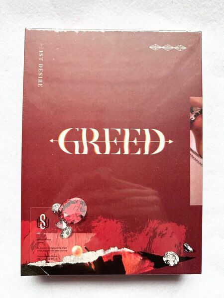 キムウソク 1st Desire Greed CD トレカ 新品未開封 輸入盤