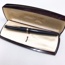 ・4270 MONT BLANC モンブラン 万年筆 24 グレー ゴールドカラー_画像8