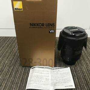 ■□3995-4 Nikon ニコン NIKKOR LENS AF-S 28-300mm 1:3.5-5.6G 箱付き□■の画像1