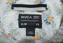 RVCA/ルカ/ルーカ◆シャツ ボタンダウン 総柄 花柄 ボタニカル SLIM スリム エクストリームスポーツ_画像5