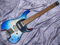 PLEK調整済 QX54QM アイバニーズ ヘッドレス ストラト Ibanez ギター RG_画像9