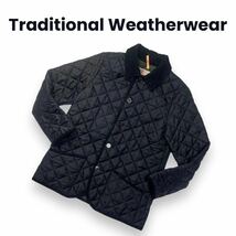 TraditionalWeatherwear キルティングジャケット　黒　40 中綿 ジャンパー　上着　アウター_画像1