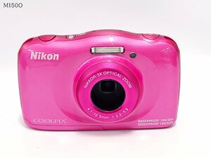 Nikon ニコン COOLPIX クールピクス W100 ピンク コンパクトデジタルカメラ 動作未確認 M150OC