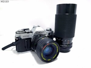 Canon AE-1 OSAWA MC 1:3.5-4.5 35-70mm MACRO RMC Tokina 70-210mm 1:3.5 一眼レフ フィルムカメラ ボディ レンズ シャッター可 M212OA