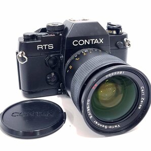 CONTAX コンタックス RTSⅡ QUARTZ Carl Zeiss Vario-Sonnar 3.4/35-70 T* 一眼レフ フィルムカメラ ボディ レンズ シャッターOK M245OAの画像1