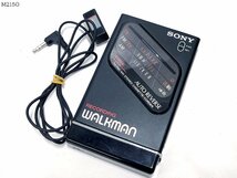 SONY ソニー RECORDING WALKMAN ウォークマン WM-F203 ラジオ カセットレコーダー カセットテープ 通電可 現状品 M215OA_画像1