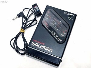 SONY ソニー RECORDING WALKMAN ウォークマン WM-F203 ラジオ カセットレコーダー カセットテープ 通電可 現状品 M215OA