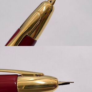 PILOT パイロット ノック式 万年筆 ペン先 K18 750 キャップレス ケース付き 筆記用具 M157OHの画像4