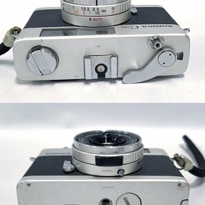 KONICA C35 コニカ HEXANON 1:2.8 f=38mm コンパクトフィルムカメラ ケース付き M243OIの画像3