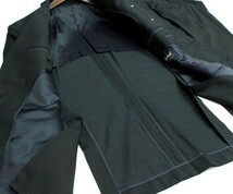 【大きいサイズ AB7 ウエスト89cm 上質シルク混】global TAILORING 3Bシングルスーツ 背抜き サイドベンツ 0417f_画像6