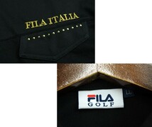 【大きいサイズ LL 吸汗速乾】フィラ ゴルフ FILA GOLF ボタンダウン微ストレッチ半袖ゴルフシャツ ポロシャツ 各種スポーツ 0428f_画像3