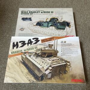 モンモデル 1/35 ブラッドレー M3A3 SS-006 ＋インテリアキットSPS-017