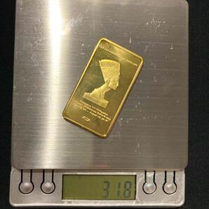 1円スタート ゴールド インゴット 18K Gold Plated 18KGP 鍍金 レプリカ アンティーク コイン 5の画像2