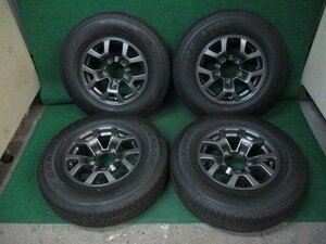 ジムニーシエラ　JB74W　15ｘ5.5J+5【送料込み】グラントレック 195/80R15　2023年製　イボ残りバリ山※会社宛てor福山通運営業所止め