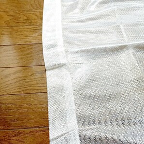ミラーレースカーテン 2枚 アジャスターフック付 UVカット 100×133cm A柄の画像7