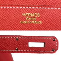 ［銀座店］HERMES エルメス バーキン35 キャンディ □P刻印 2012年製 ゴールド金具 ※金具にシール付き ハンドバッグ DH80595_画像7