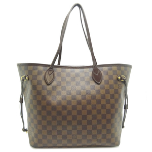 ［飯能本店］LOUIS VUITTON LV ルイ・ヴィトン ネヴァーフルMM N51105（廃番） トートバッグ ダミエ エベヌ（ブラウン系） DH80688