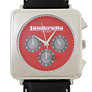 ［飯能本店］LAMBRETTA ランブレッタ スクエア 腕時計 メンズ DH80769