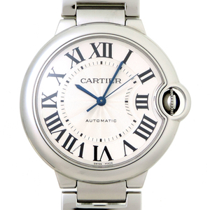 [ Ginza shop ]CARTIER Cartier ba long blue du Cartier watch MM W6920046 wristwatch lady's * men's DH80810