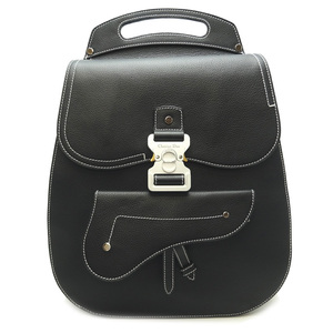 ［銀座店］Dior ディオール GALLOP バックパック 1ADBA011YKK.H00N リュック・デイパック カーフ ブラック レディース DH79935