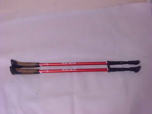  corporation fine nordic FC-3060 walking paul (pole) cane red used 3-2