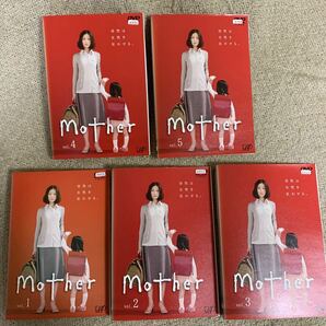 【送料無料・即決価格】　mother DVD 全巻セット 松雪泰子 芦田愛菜 レンタル落ち マザー ドラマ　全5巻