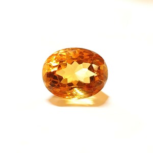 宝石 ルース 大粒 シトリン 12.35ct 天然 ジュエリー 裸石