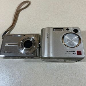 デジタルカメラ フジフィルムF401 カシオ　EXILIM EX-S600 ジャンク