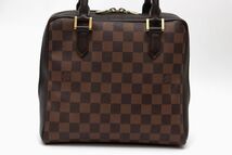 【新品同様】Louis Vuitton ルイヴィトン ダミエ ブレラ ハンド バッグ レディース N51150 定価約12万円_画像2