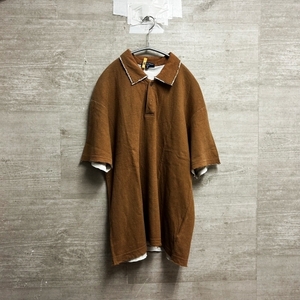 COMME des GARCONS HOMME コムデギャルソンオム 半袖ポロシャツ　SIZE M.HM-T025　【中目黒04】